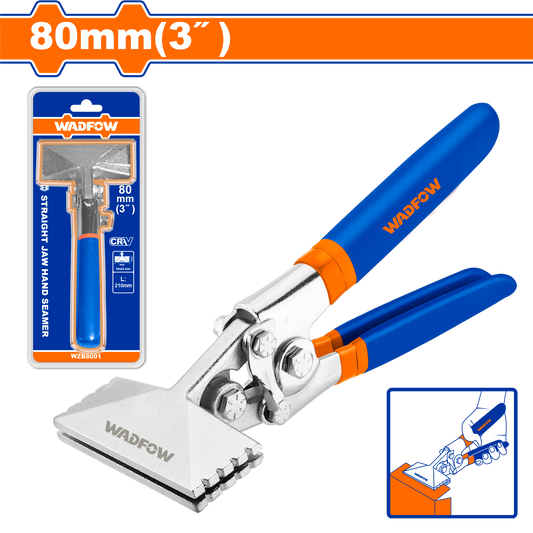 Wadfow Straight jaw hand seamer 3" WZB8001