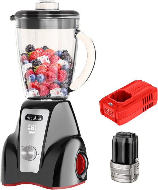 Special - Decakila 16V 1.5Lt Cordless Stand Blender Kit 300W