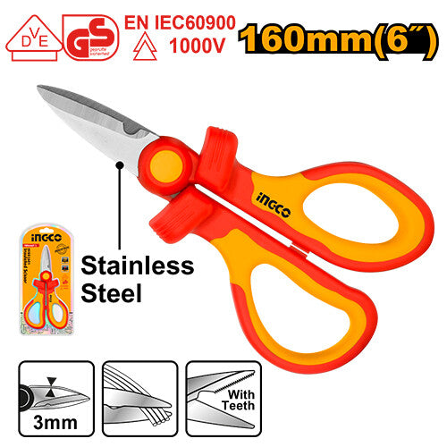 Ingco Insulated Scissor
