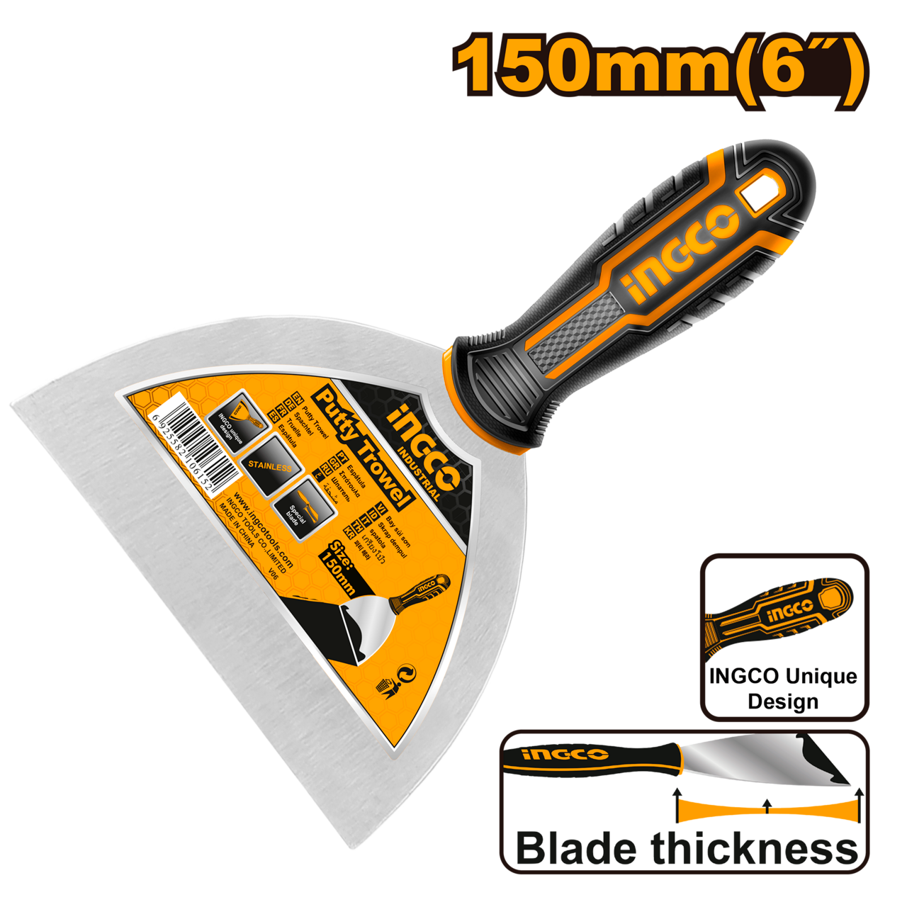 Ingco Putty Knife 150mm