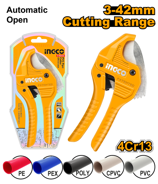 Ingco Auto Pipe Cutter 3mm - 42mm