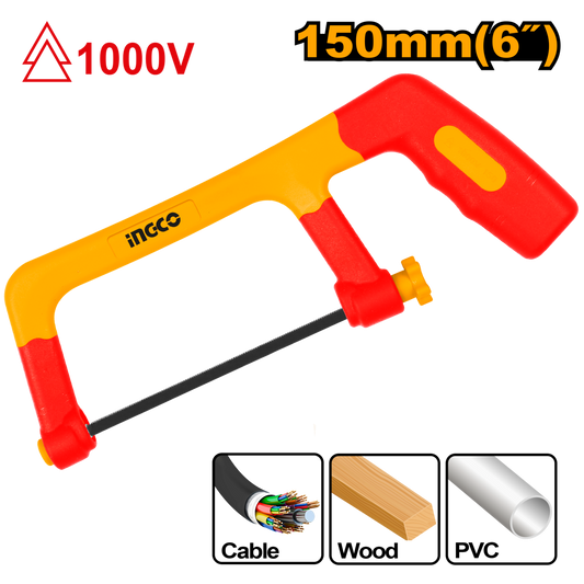 Special - Ingco Insulated Junior Hacksaw 150mm