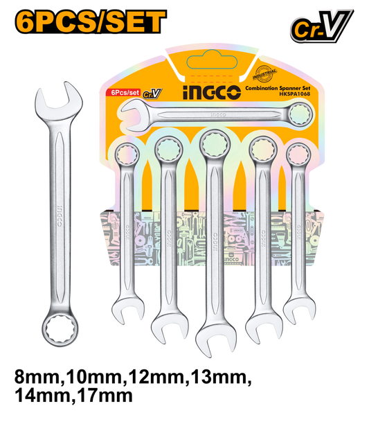 Ingco Combination Spanner Set