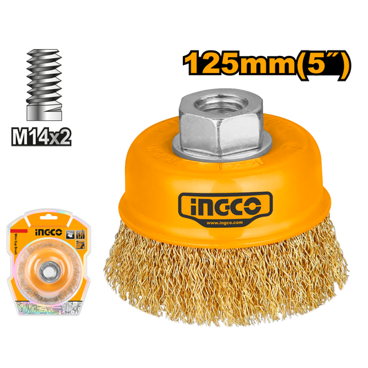 Ingco Wire Brush 125mm