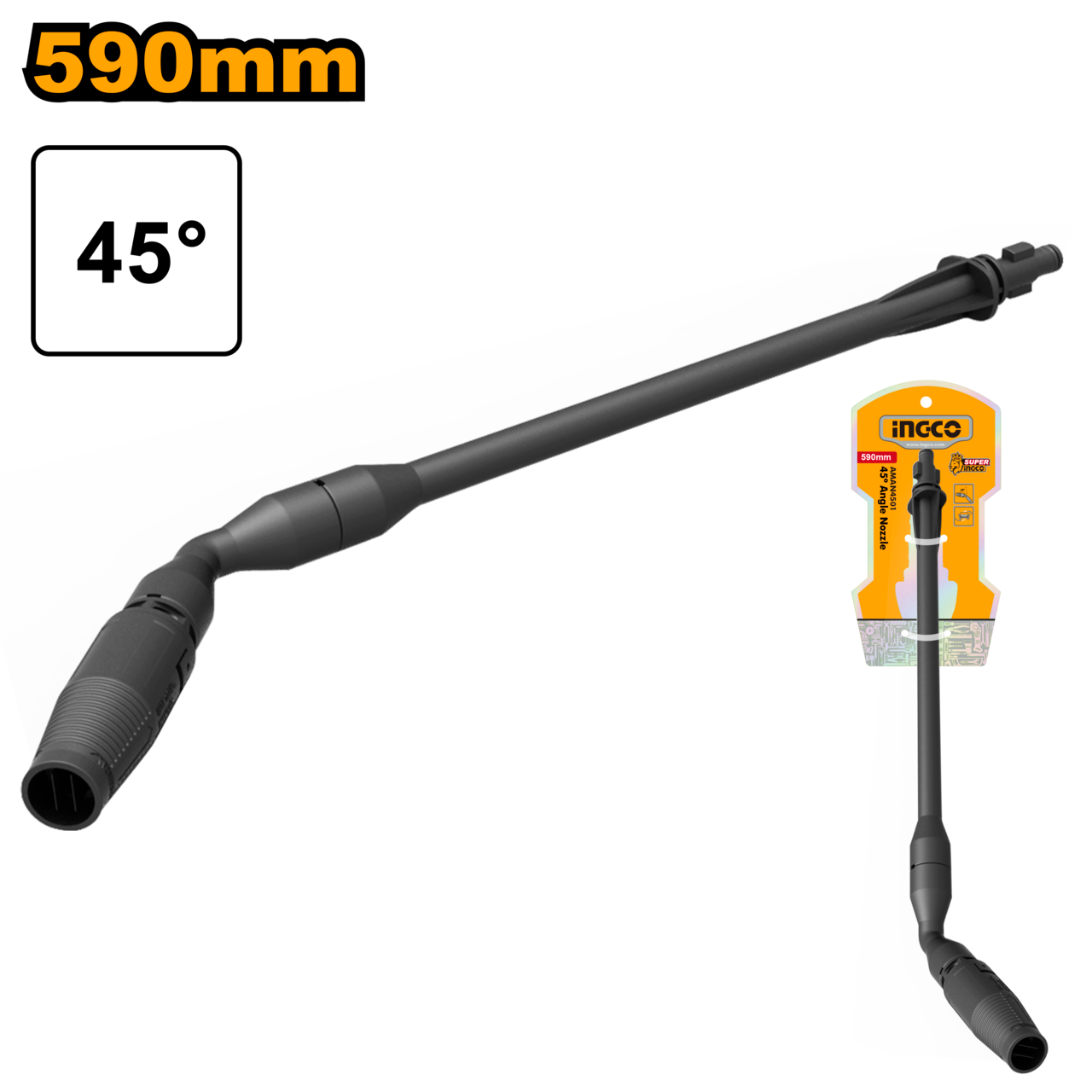Ingco Angle Nozzle For Pressure Washers 590mm