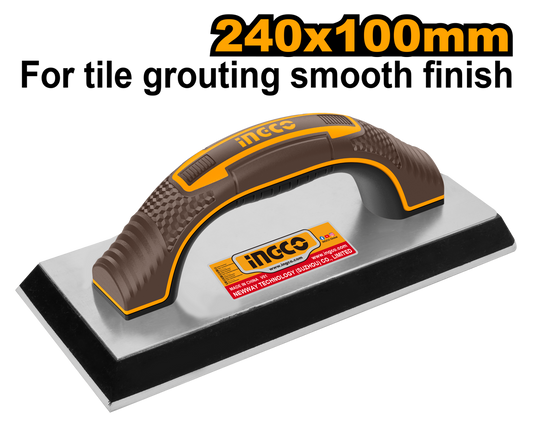 Ingco Rubber Grout Float 240mm X 100mm