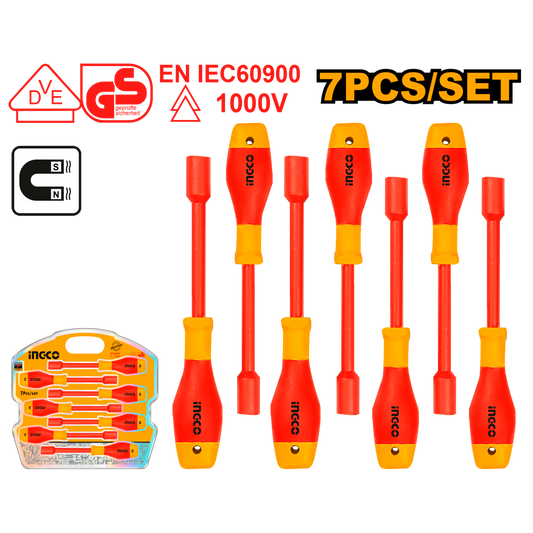 Ingco Insulated nut screwdriver set