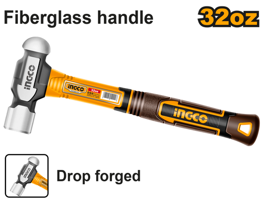 Ingco Ball Pein Hammer 900g