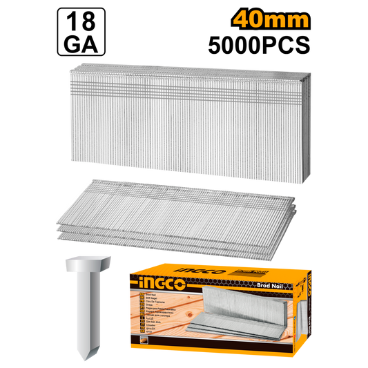 Ingco Brad Nail 40mm 5000pcs
