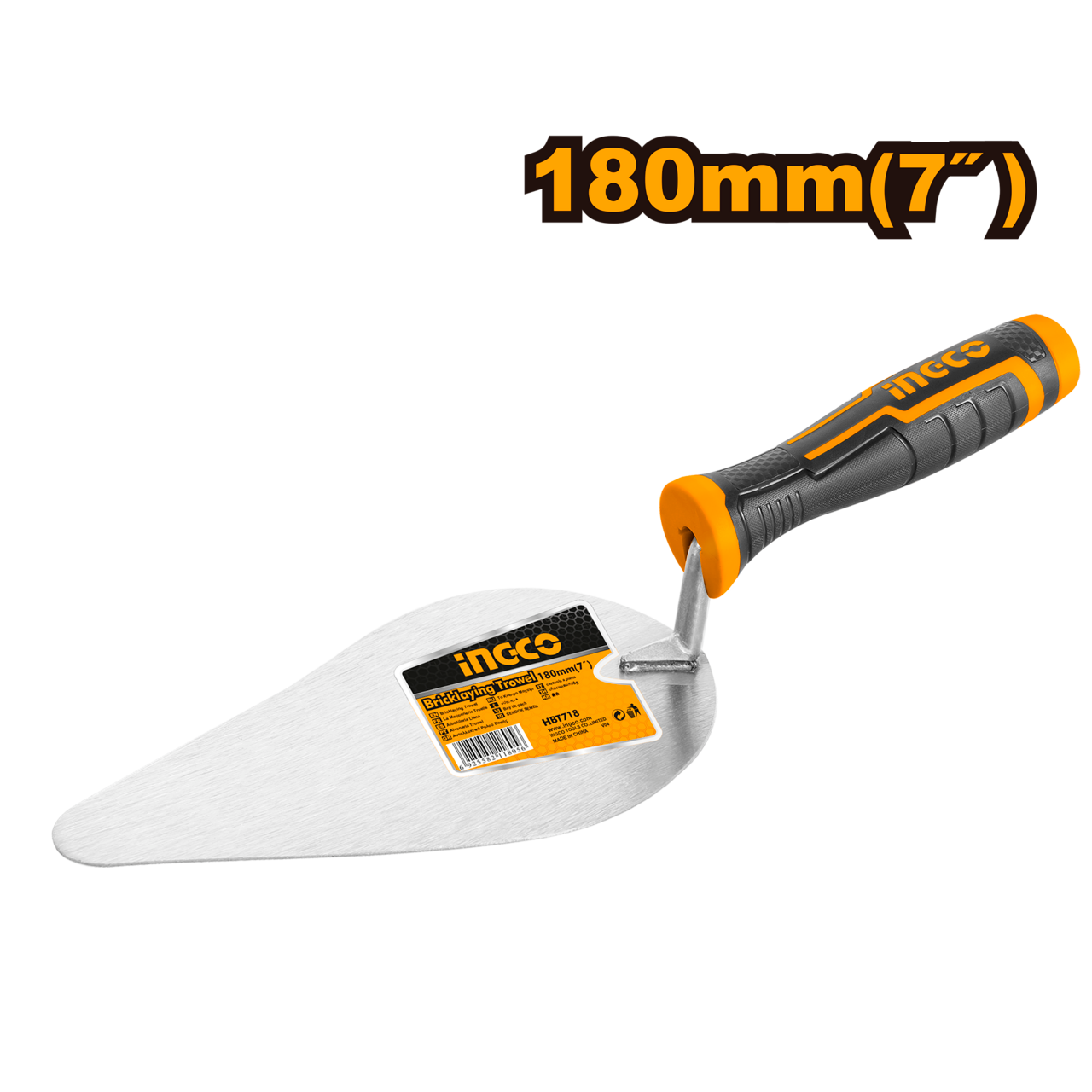 Ingco Bricklaying Trowel 180mm