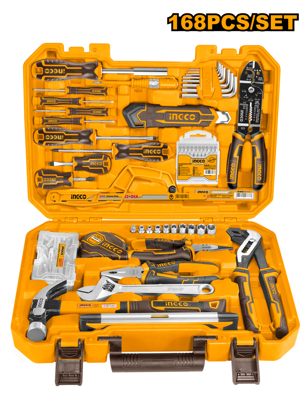 Ingco 168 Piece handtools set