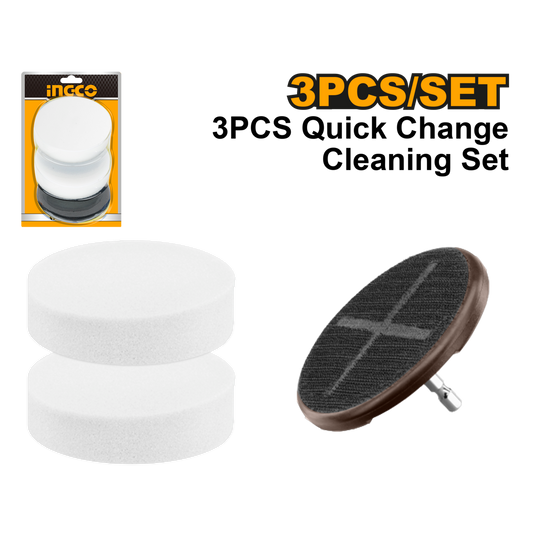 Ingco 3 Pieces Soft Sponges set