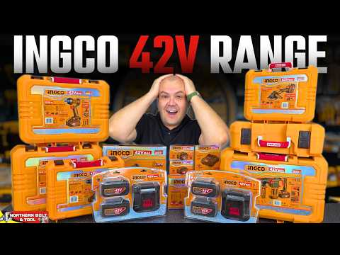 Unboxing the Ingco 42V Range - Video