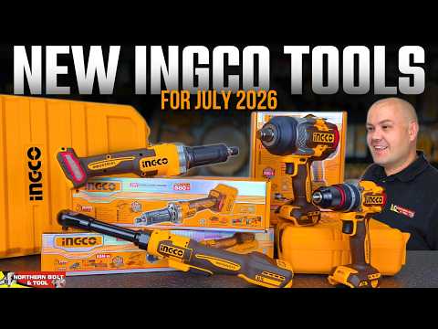 Looking at new Ingco tools for July 2026 - Video