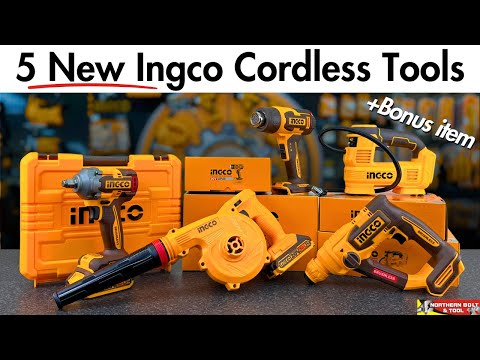 Special - Ingco Cordless Impact Wrench 400Nm 20V Kit