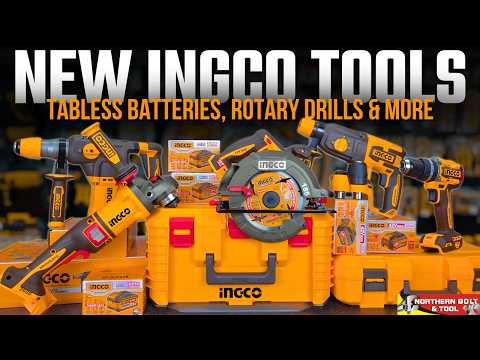 Looking at new Ingco products that have been launched in August 2026 - Video