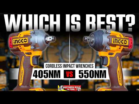 Ingco cordless 405Nm & 550Nm Impact Wrench test and review - Video