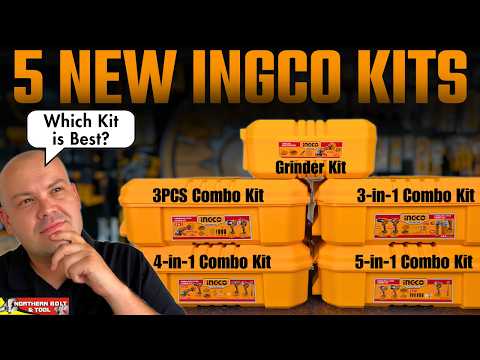 Special - Ingco Cordless 3-in-1 Combo Kit (Rotary Hammer, Impact
