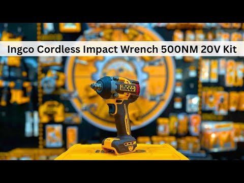 Ingco Cordless Impact Wrench 500Nm 20V Kit – Northern Bolt & Tool