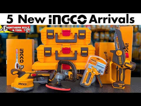 5 New Ingco Products You Need For Your Tool Collection! - Video