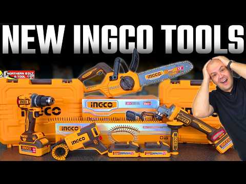 7 New Ingco Tools & Products You Need To Know About - Video unboxing and review
