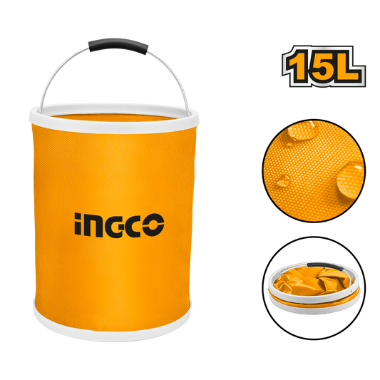 Ingco Foldable Bucket 15L