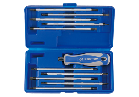King Tony Two Way Screwdriver Set 11 Pieces freeshipping - Africa Tool Distributors
