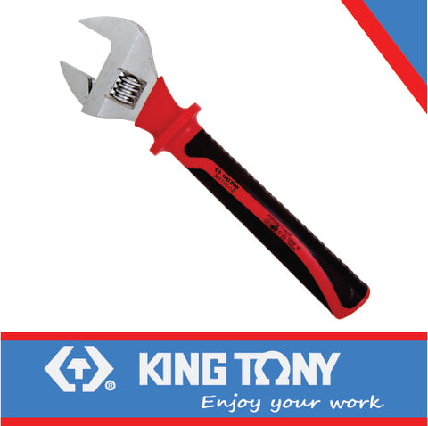 King Tony Vde Insulated Adjustable Wrench 250Mm