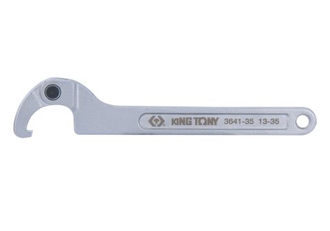 King Tony Wrench Hook Type Adjustable 80-120Mm freeshipping - Africa Tool Distributors