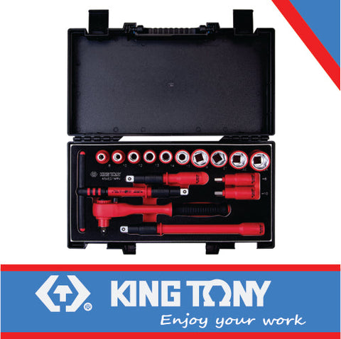 King Tony 1/2" Vde Insulated Tool Set - 16Pcs