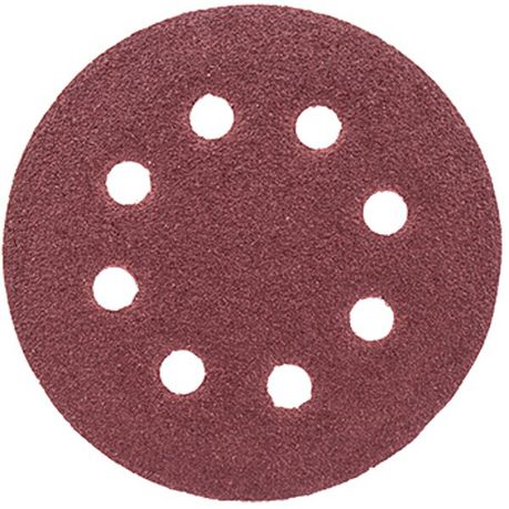 Sanding Disc 125Mm 80 Grit With Holes 10/Pk Hook And Loop freeshipping - Africa Tool Distributors