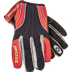 Tork Craft Mechanics Glove 2X Large Synthetic Leather Reinforced Palm Spandex Red