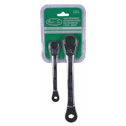 Wrench Ratchet Reversible 12-in-1 - Micro-Tec