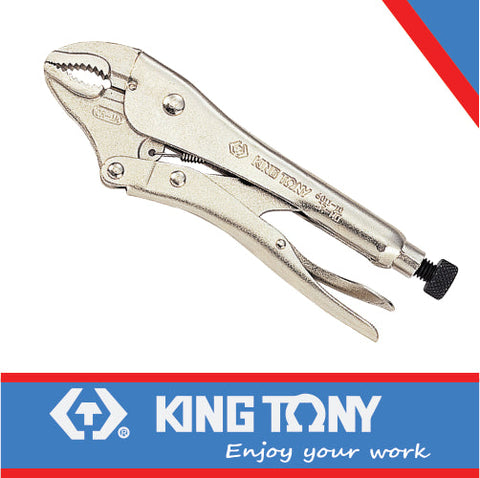 King Tony Vice Grip 250Mm Curved Jaw