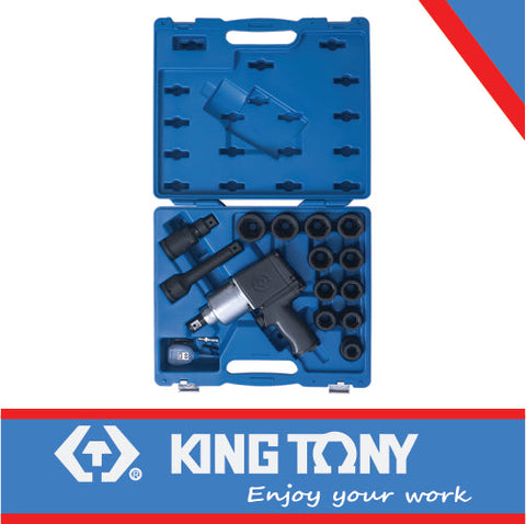 King Tony 3/4" Impact Socket And Wrench Set 18Pcs