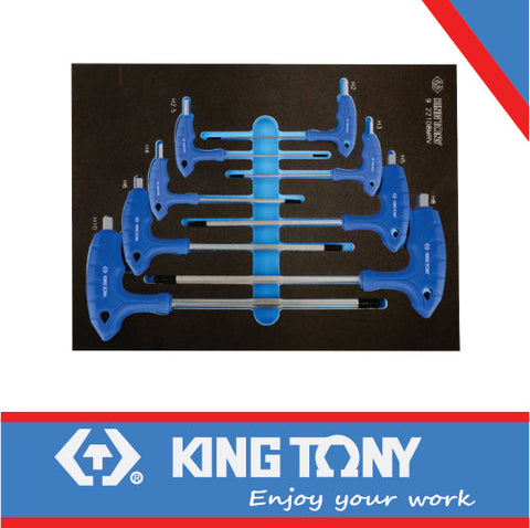 King Tony Allen Key L Type Handle 2-10Mm 8Pc Eva Foam