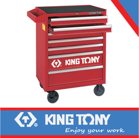 King Tony Tool Trolley Set Mechanics 197Pc