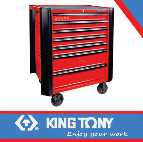 King Tony Tool Trolley Set Mechanics 286Pc