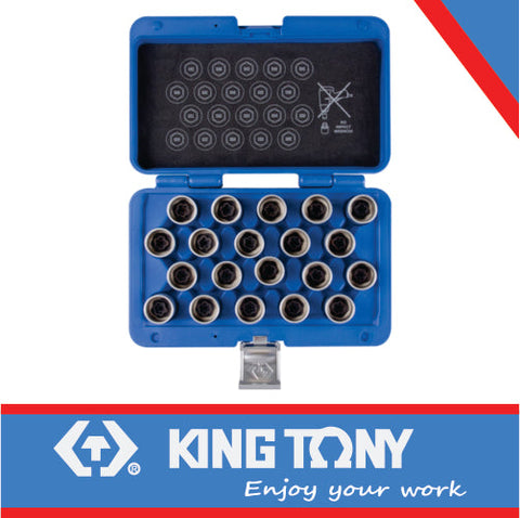 King Tony Wheel Lock Socket Set Vw