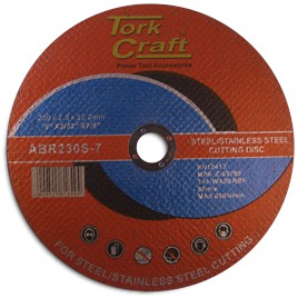 Tork Craft CUTTING DISC STEEL AND SS 230 X 2.5 22.22MM