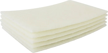 pad non woven ind. strength 5pc 150 x 230mm non grain white