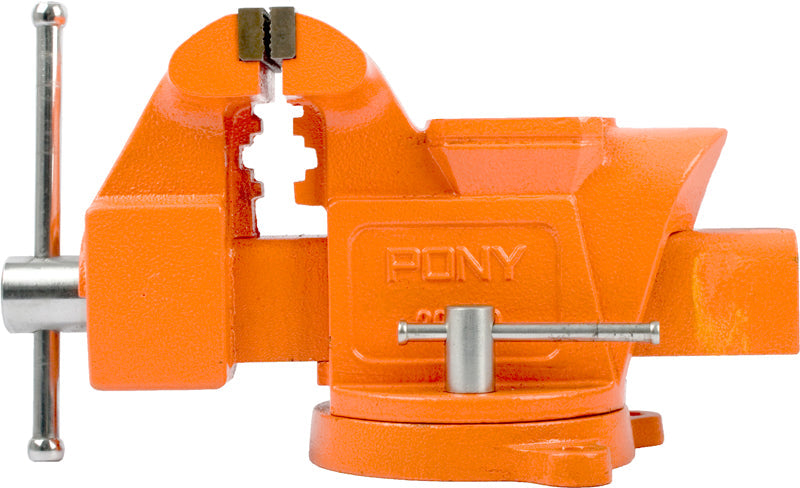 PONY 5' HEAVY-DUTY WORKSHOP BENCH VICE SWIVEL BASE
