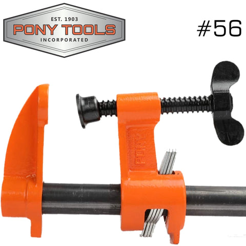 Pony Pipe Clamp 3/4' Black Pipe freeshipping - Africa Tool Distributors