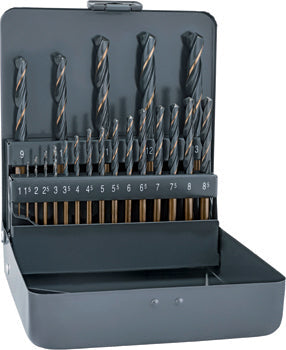 ALPEN SPRINT MASTER 21 PCE SET KM21 1 -8.5 X 0.5 9-13 X 1MM METAL BOX