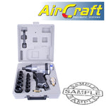 Air Craft AIR IMPACT WRENCH 1/2' 17 PIECE KIT SINGLE HAMMER