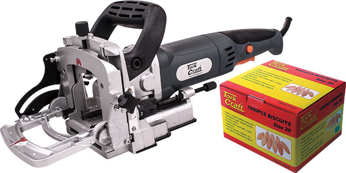 Tork craft BISCUIT JOINTER AND FREE BOX  #20 BISCUITS SPECIAL
