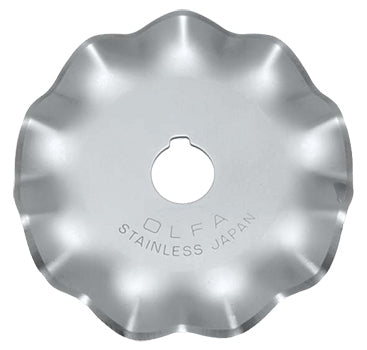 OLFA BLADES ROTARY WAVE CUTTER 45MM 1/PK