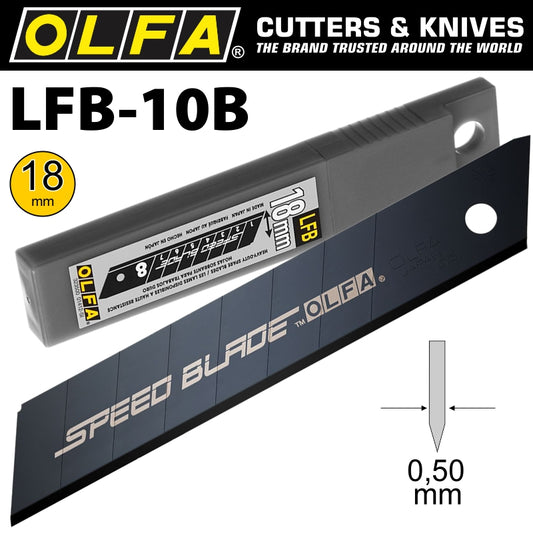 Olfa Olfa Speed Blade 18Mm In Plastic Case