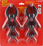 Tork Craft Clamp Spring Set - Nylon 6 Piece Set 75MM/100MM/150MM