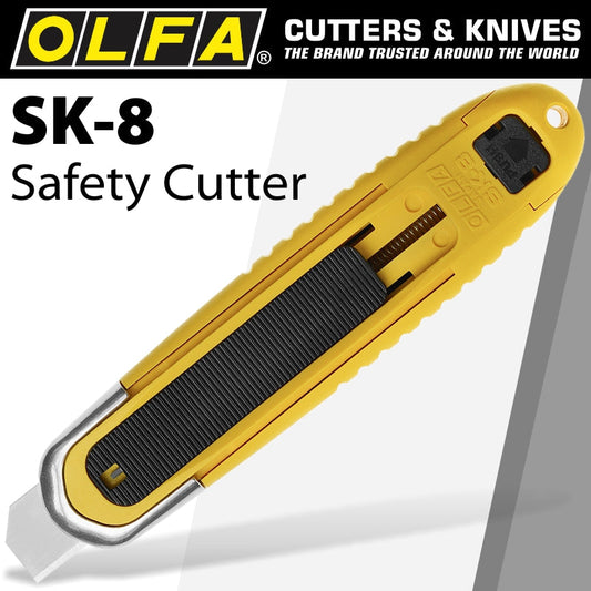 Olfa AUTOMATIC SELF-RETRACTING SAFETY KNIFE & BOX OPENER